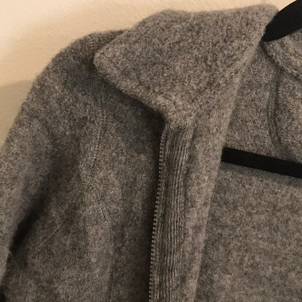 Grey Wool Jacket - Picture 3 of 4